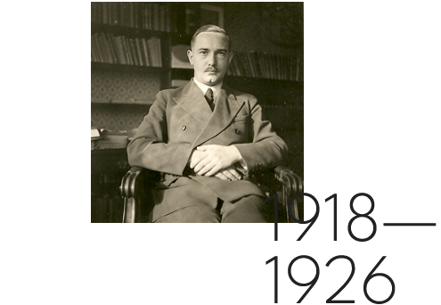 Zeitraum von 1918 bis 1926